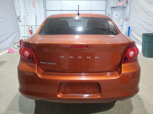 Sedans DODGE AVENGER 2012 Orange