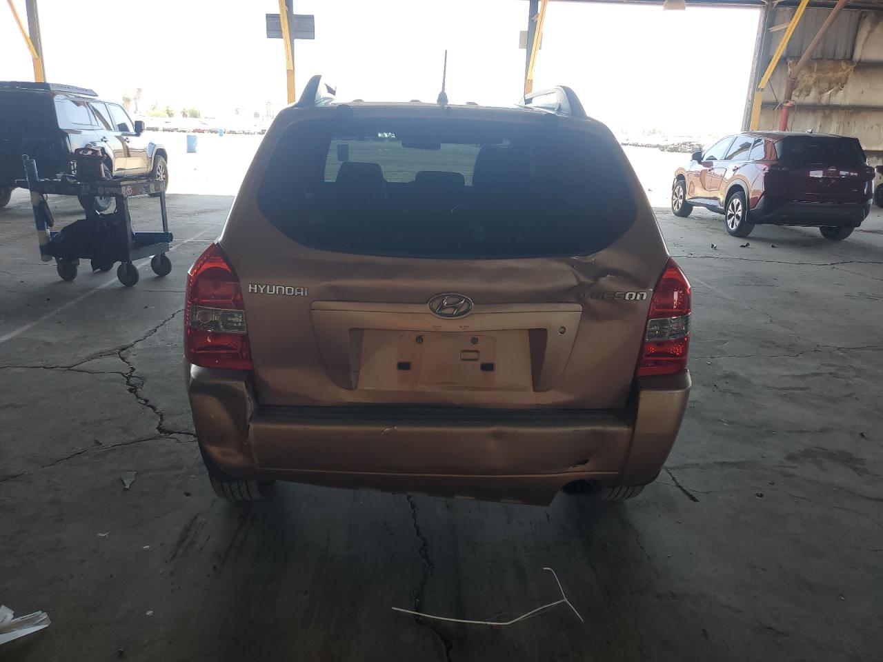 2007 Hyundai Tucson Gls VIN: KM8JM12B07U526396 Lot: 61802375