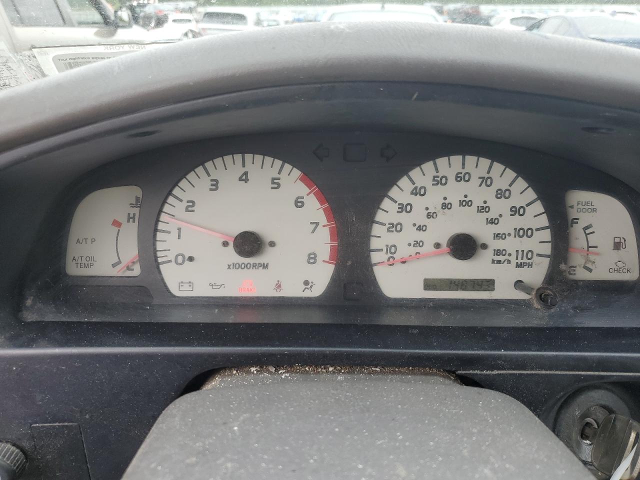 2002 Toyota Tacoma Xtracab VIN: 5TEWM72N12Z036038 Lot: 62865135