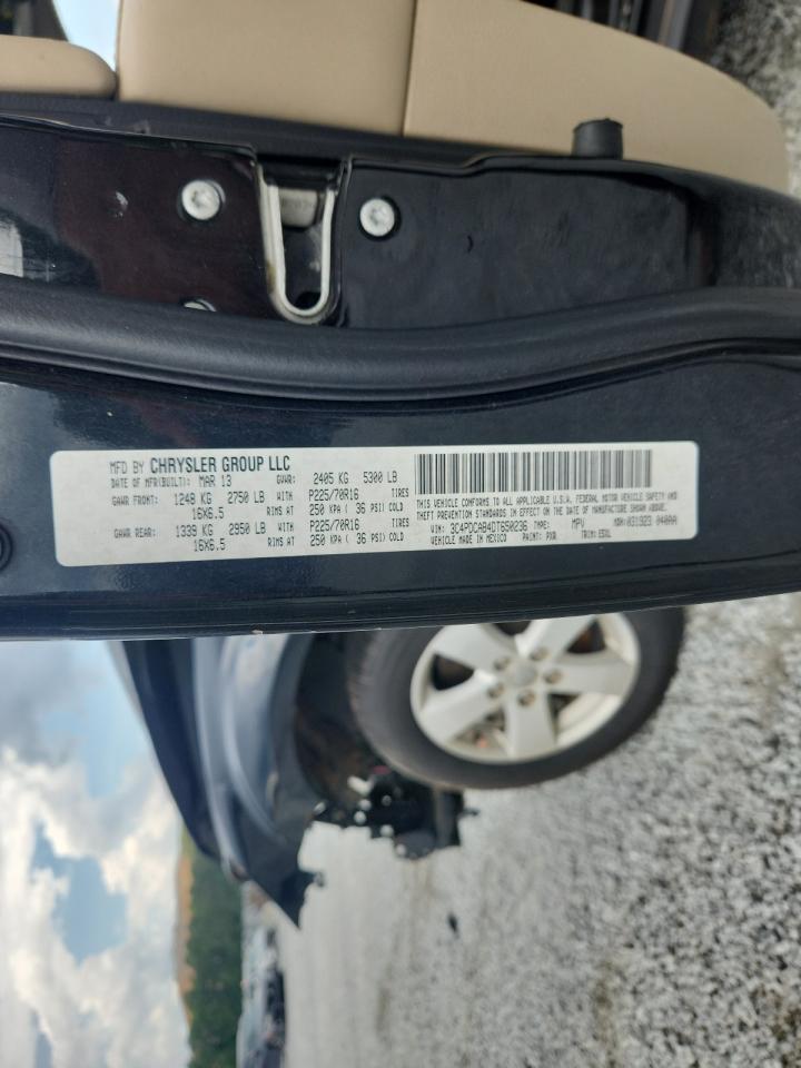 2013 Dodge Journey Se VIN: 3C4PDCAB4DT650236 Lot: 62913595