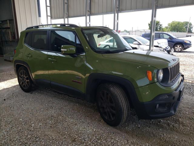 Паркетники JEEP RENEGADE 2016 Зелений