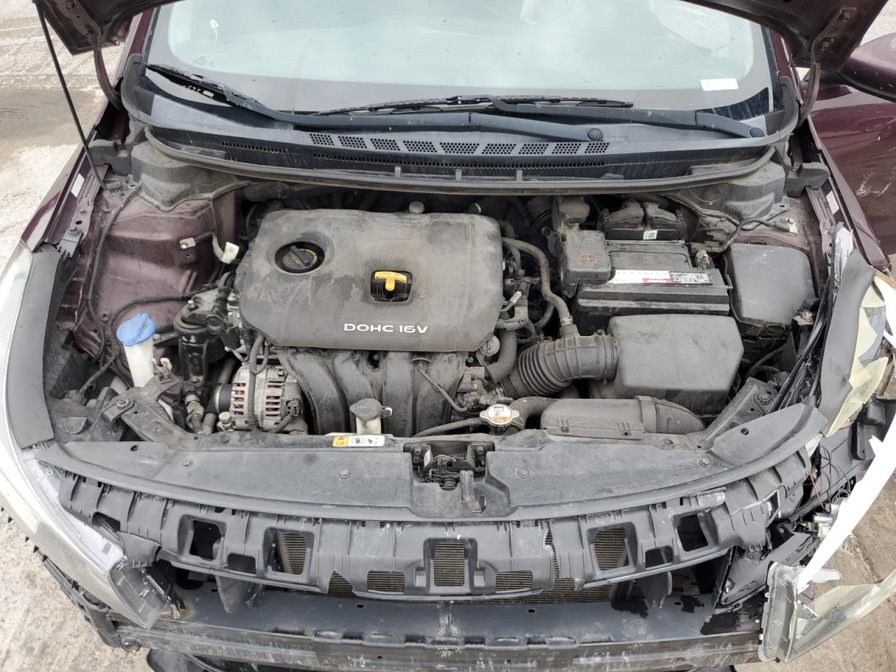 2017 Kia Forte Lx VIN: 3KPFK4A72HE099186 Lot: 59777545