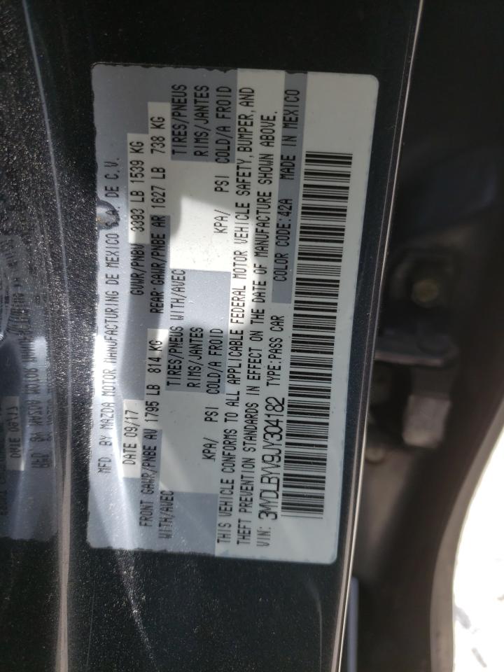 2018 Toyota Yaris Ia VIN: 3MYDLBYV9JY304182 Lot: 62994895