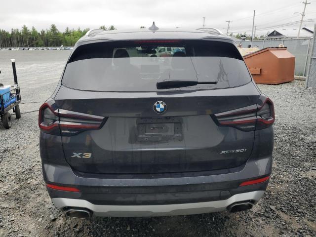  BMW X3 2024 Черный