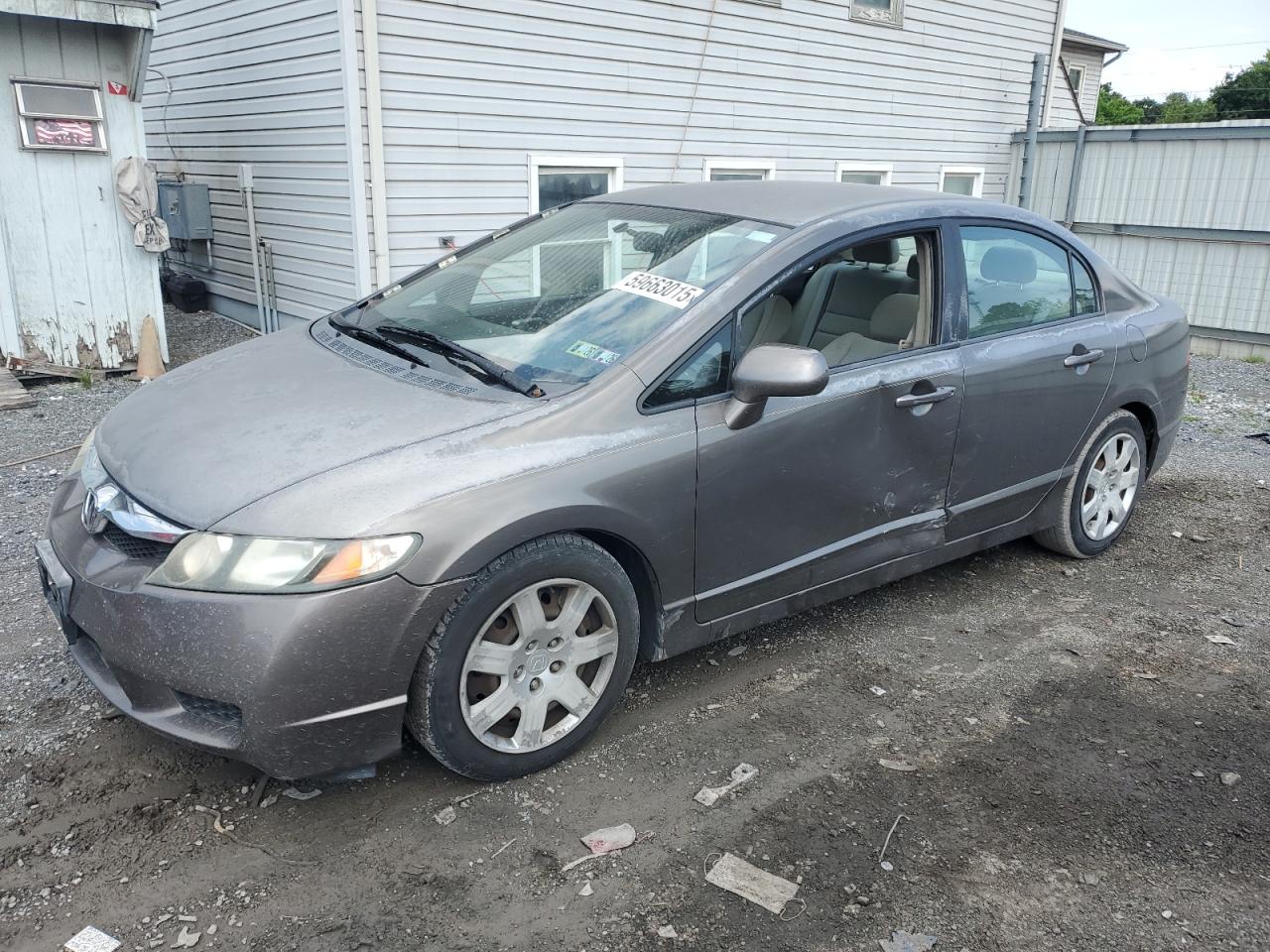 2010 Honda Civic Lx for Sale in York Haven, PA - Side