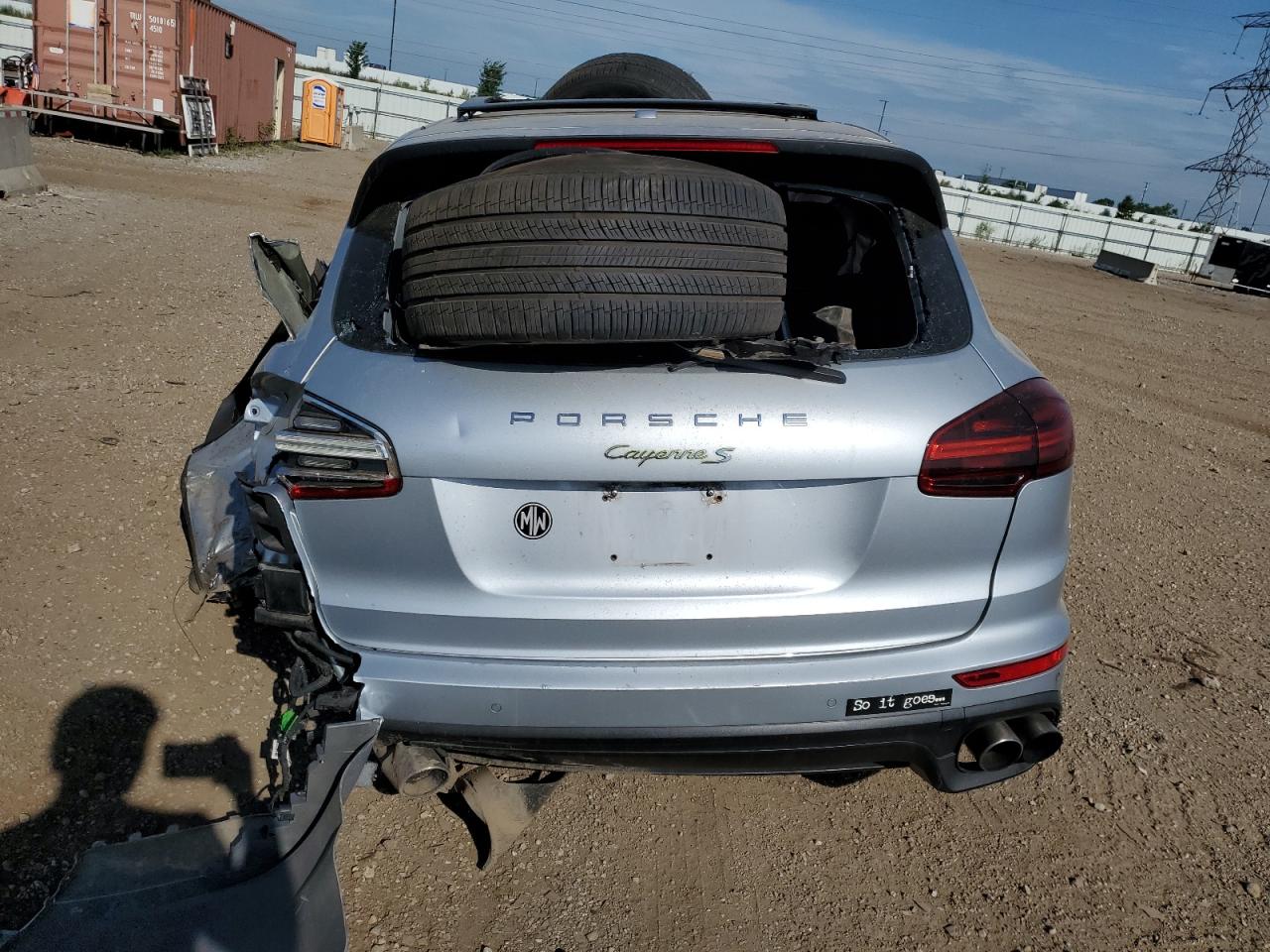 2017 Porsche Cayenne Se Hybrid Platinum VIN: WP1AE2A24HLA69347 Lot: 61042245