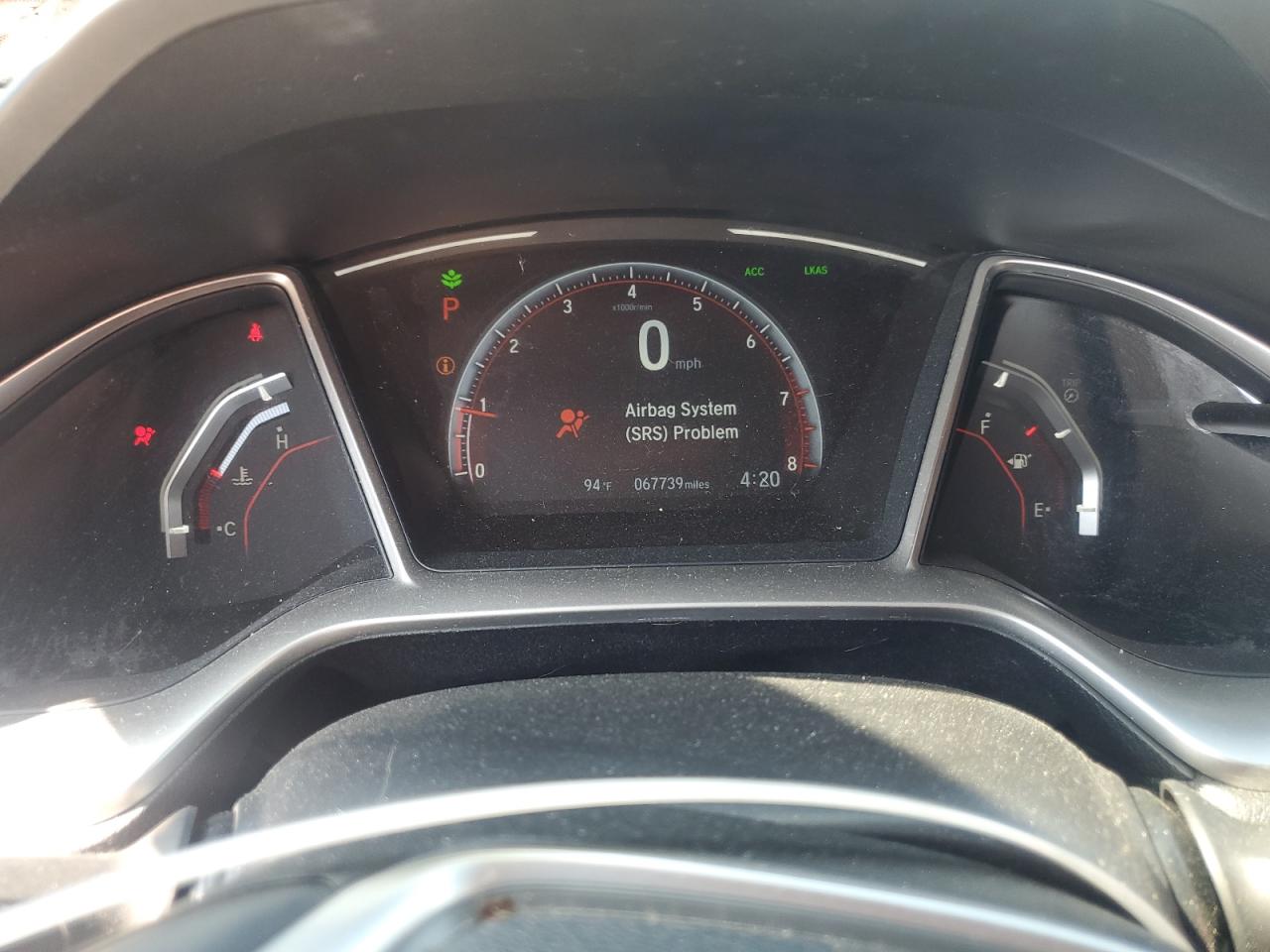 2019 Honda Civic Sport VIN: 2HGFC2F80KH503831 Lot: 62202065