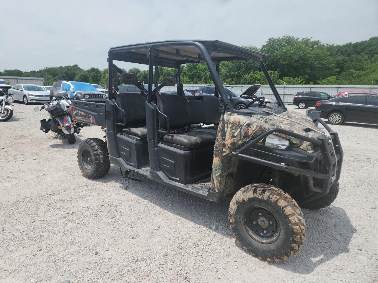 2016 Polaris Ranger Crew Xp 900-6 Eps للبيع في Prairie Grove، AR - Burn - Engine