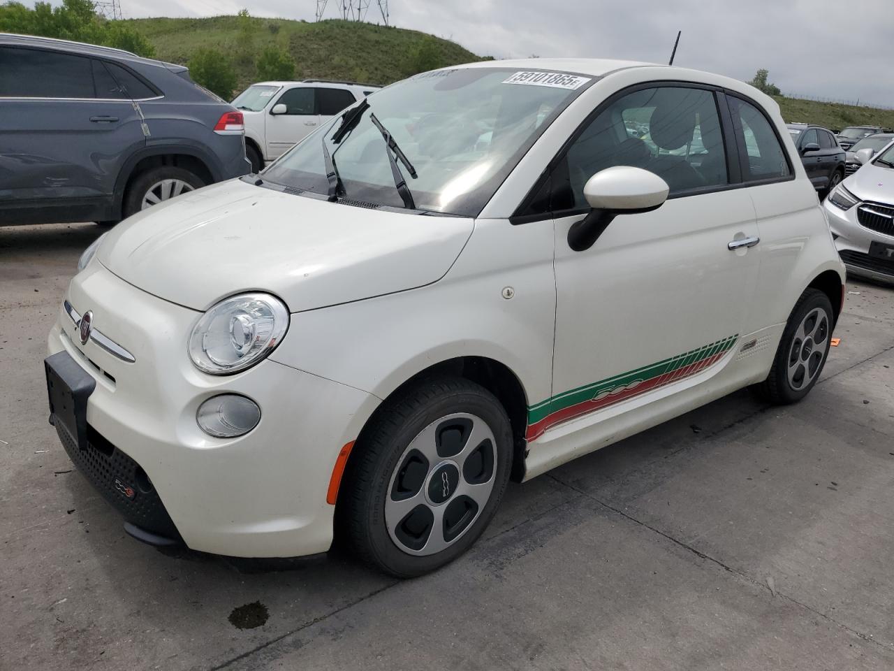 2014 Fiat 500 Electric de vânzare în Littleton, CO - Hail