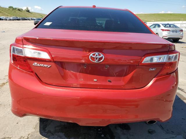  TOYOTA CAMRY 2012 Czerwony