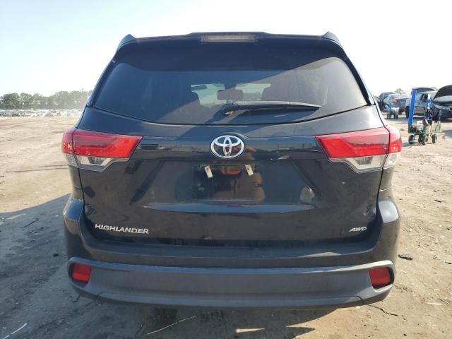  TOYOTA HIGHLANDER 2019 Черный