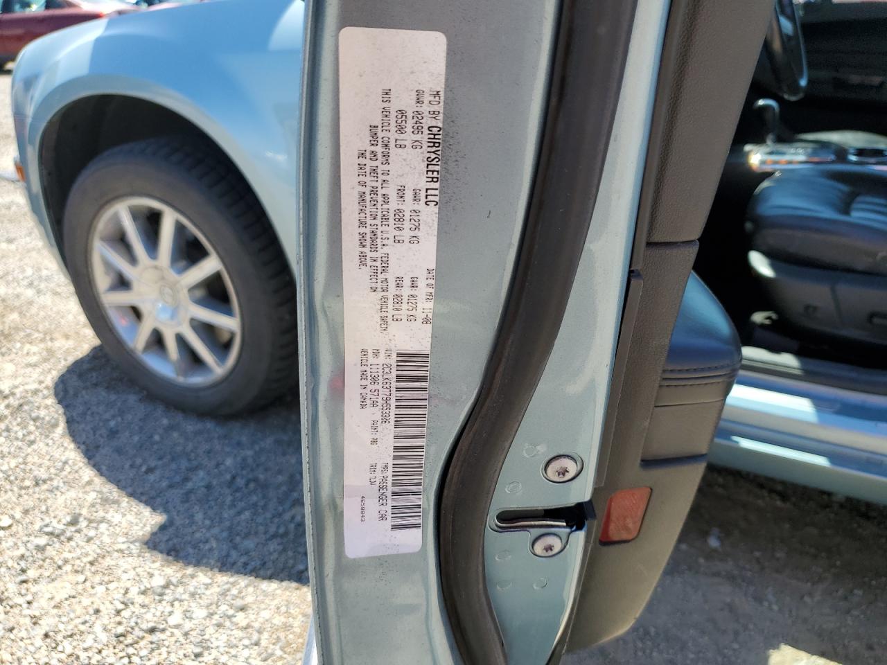 2009 Chrysler 300C VIN: 2C3LK63T79H553306 Lot: 62882965