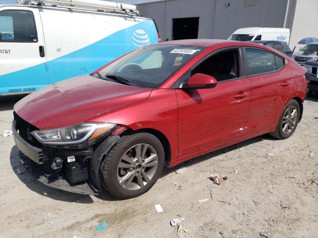  HYUNDAI ELANTRA 2018 Красный