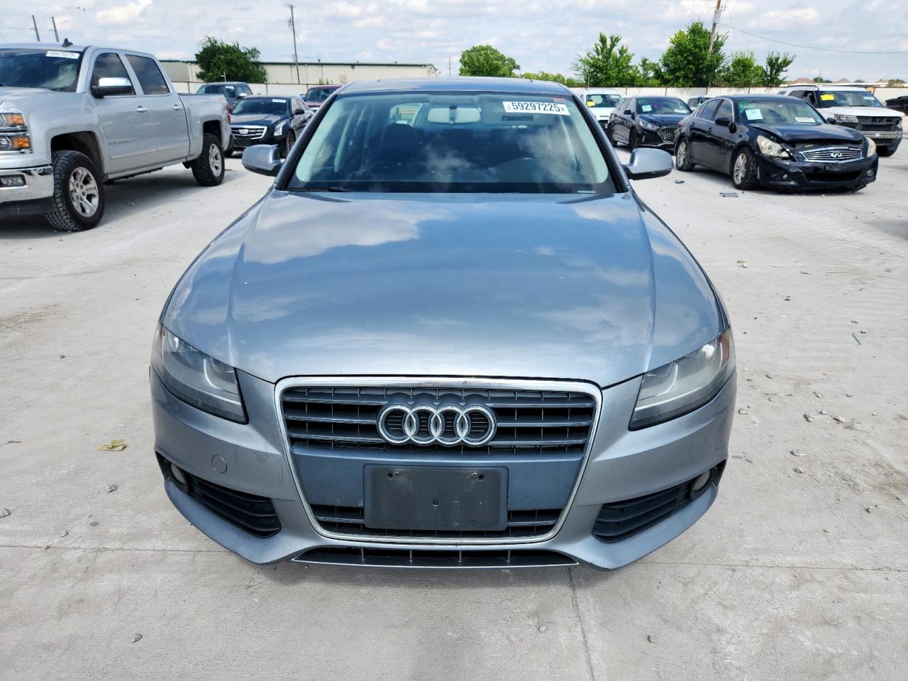 2010 Audi A4 Premium VIN: WAUAFAFL5AN037556 Lot: 59297225