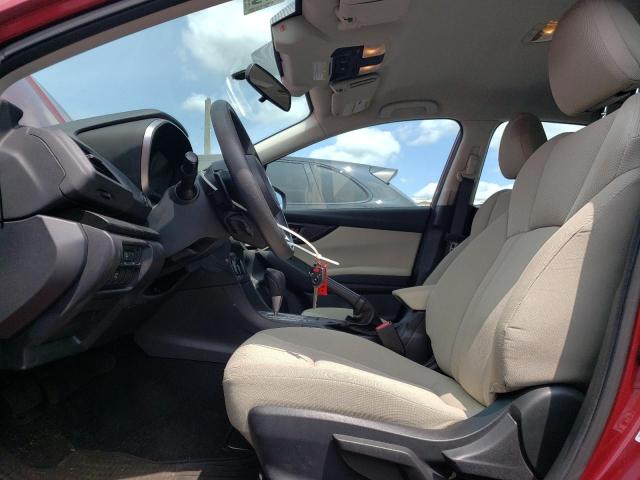  SUBARU IMPREZA 2018 Burgundy