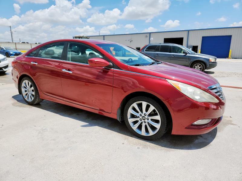  HYUNDAI SONATA 2012 Czerwony