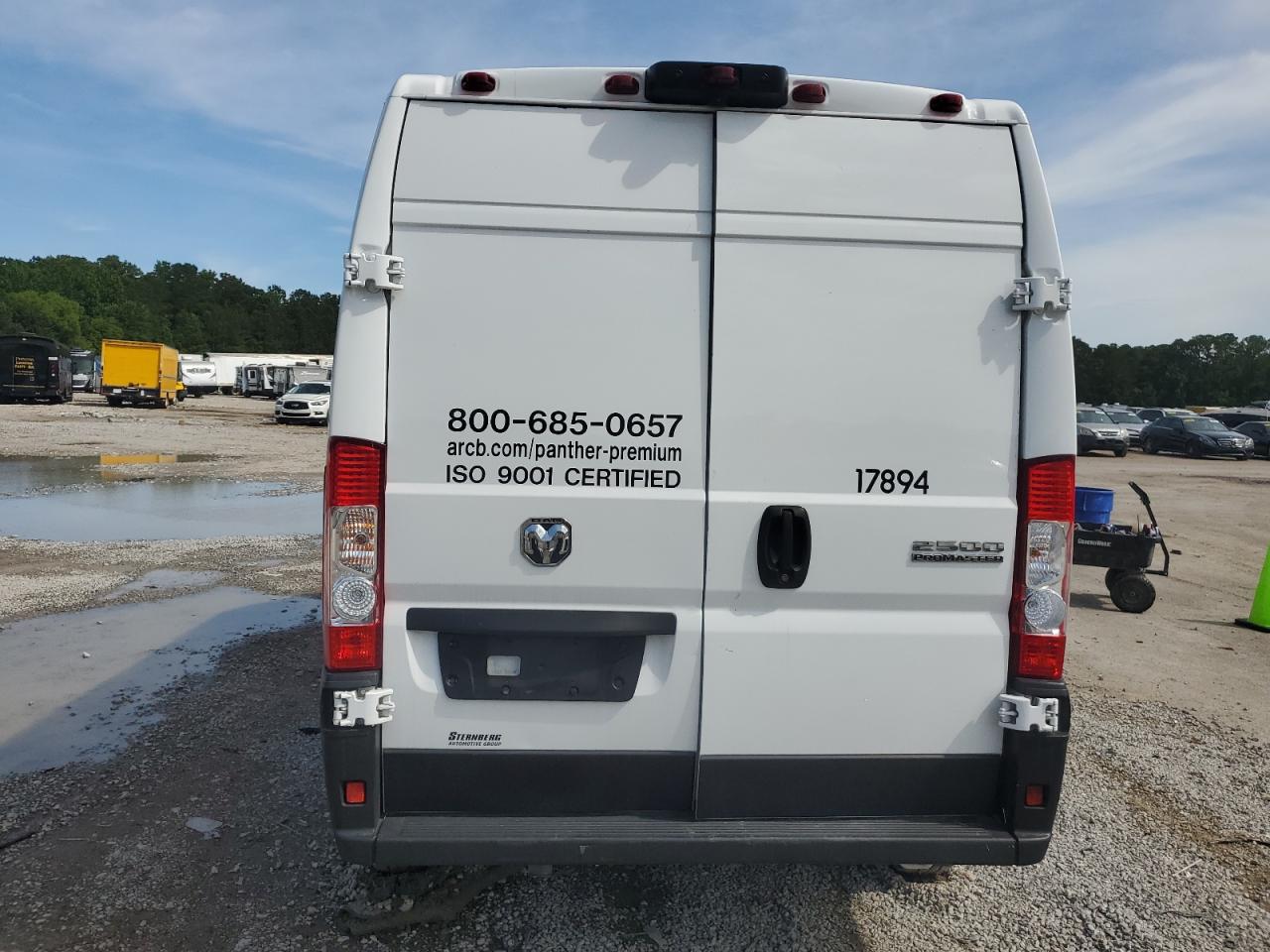 2023 Ram Promaster 2500 2500 High VIN: 3C6LRVDGXPE554081 Lot: 60877935
