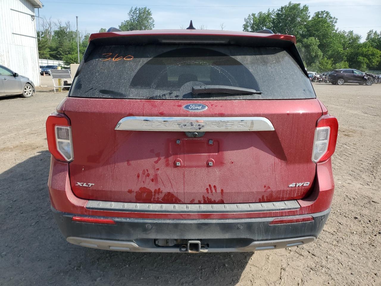 2022 Ford Explorer Xlt VIN: 1FMSK8DH6NGA01827 Lot: 62579775