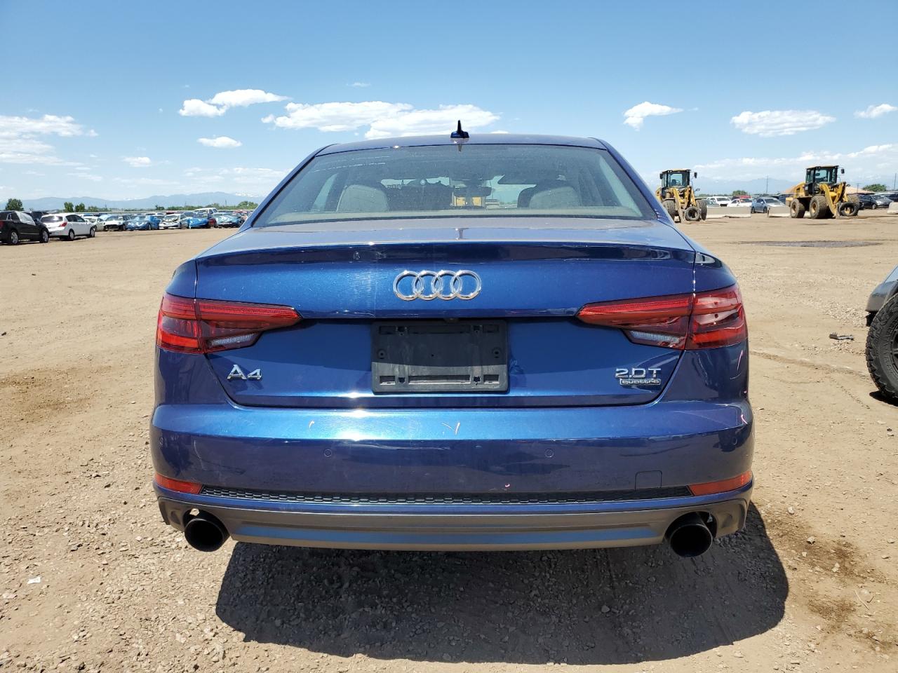 2017 Audi A4 Premium Plus VIN: WAUENAF45HN011062 Lot: 61795095