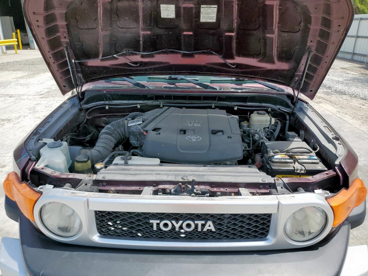 2007 Toyota Fj Cruiser VIN: JTEBU11F170083787 Lot: 59514655