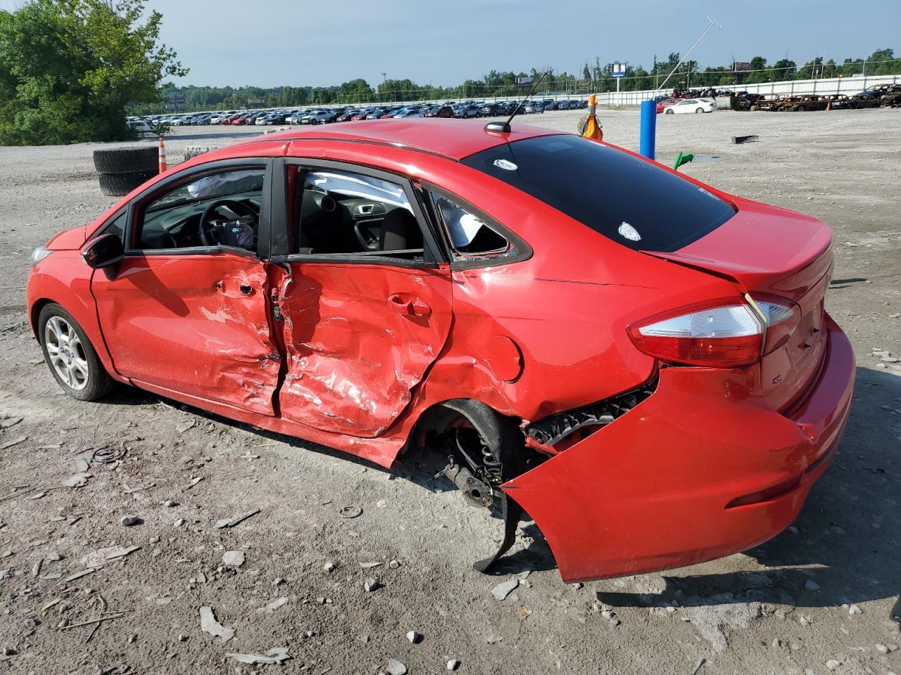 FORD FIESTA 2014 VIN 3FADP4BJ0EM186580 photo 2