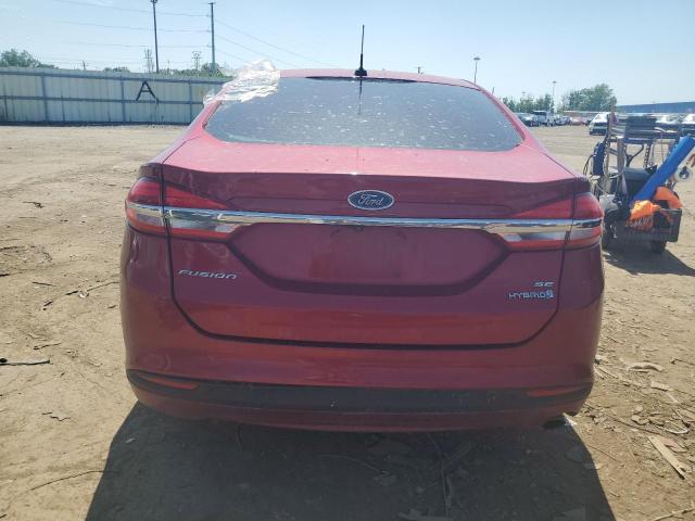  FORD FUSION 2018 Красный