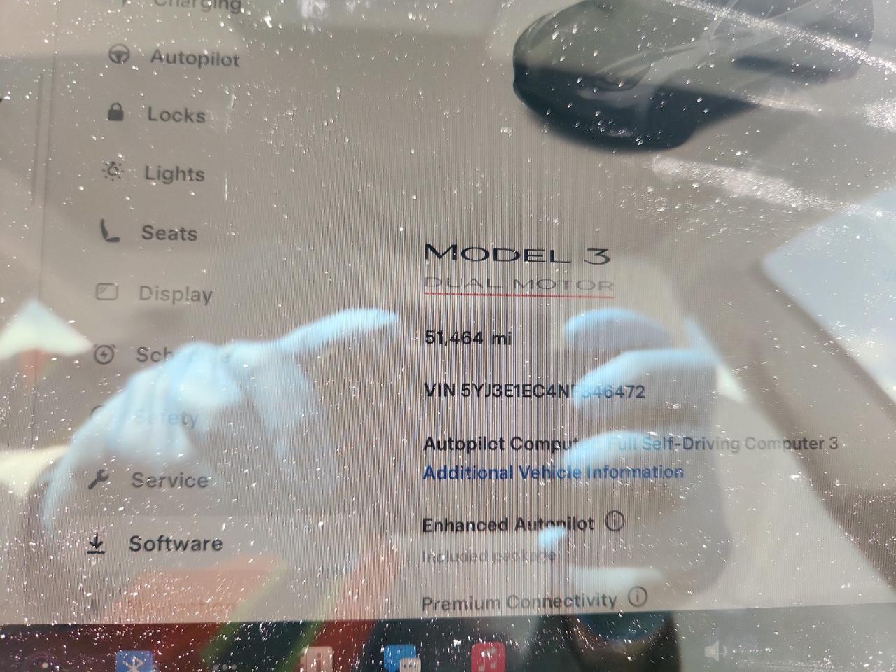 2022 Tesla Model 3 VIN: 5YJ3E1EC4NF346472 Lot: 61868365