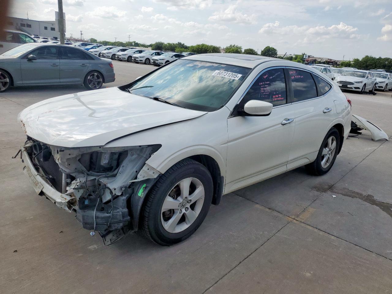 2012 Honda Crosstour Ex იყიდება Grand Prairie-ში, TX - Front End