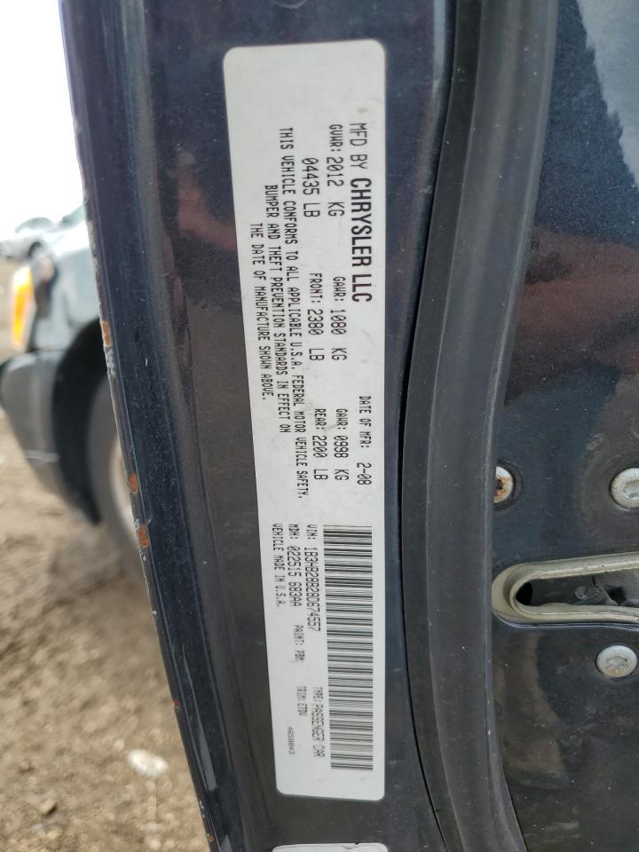 2008 Dodge Caliber VIN: 1B3HB28B28D674557 Lot: 53266365
