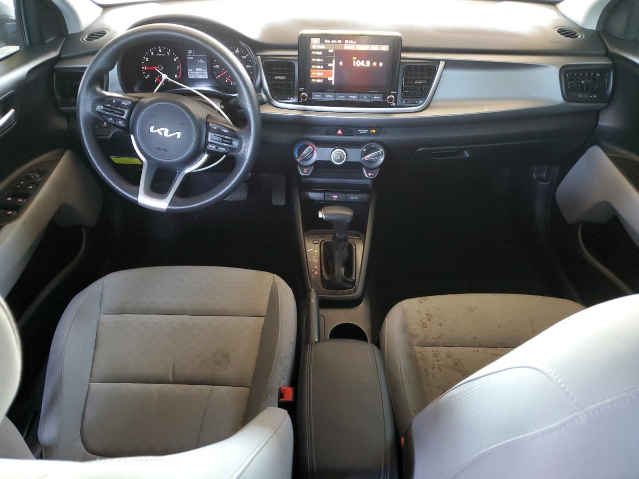 2022 Kia Rio Lx VIN: 3KPA24AD4NE480422 Lot: 61787985