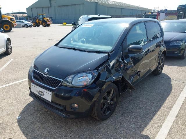2015 SKODA CITIGO BLA for sale at Copart NEWBURY