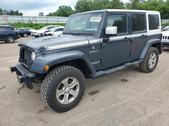 Parquets JEEP WRANGLER 2017 Szary