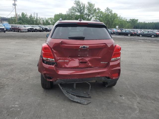  CHEVROLET TRAX 2021 Czerwony