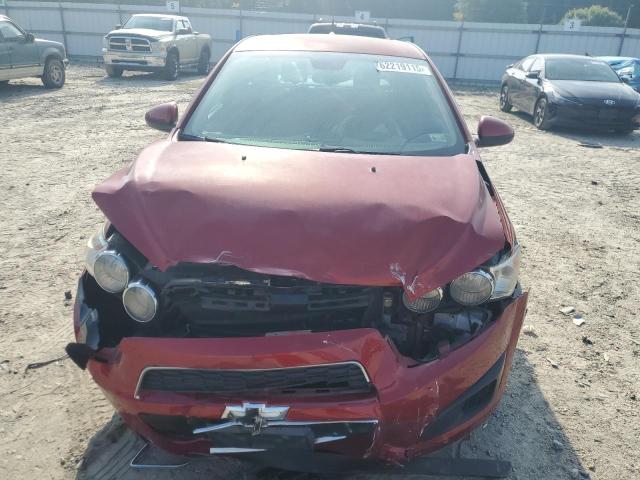  CHEVROLET SONIC 2013 Czerwony