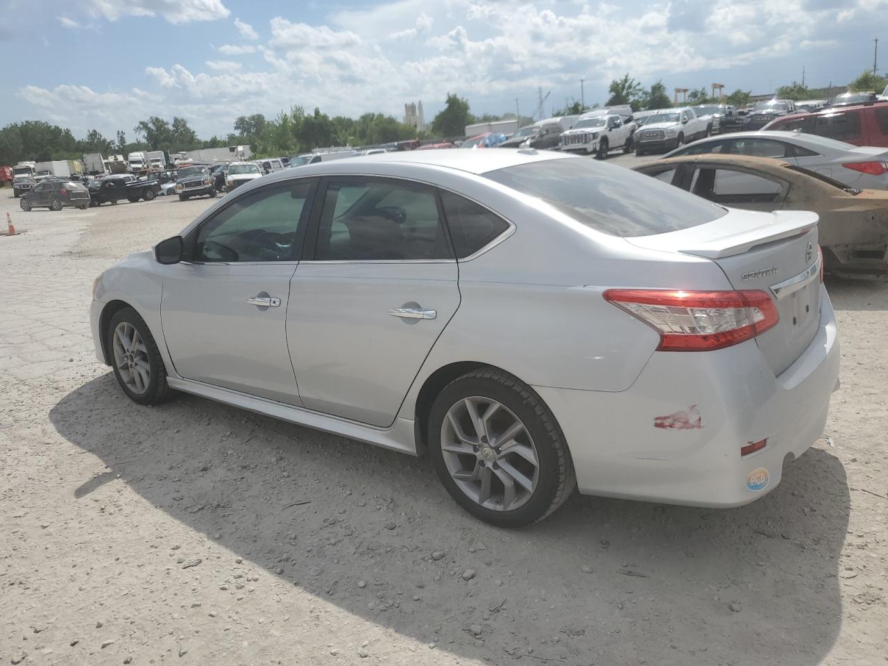 NISSAN SENTRA 2013 VIN 3N1AB7AP2DL790562 zdjęcie 2