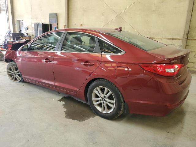  HYUNDAI SONATA 2016 Бургунди