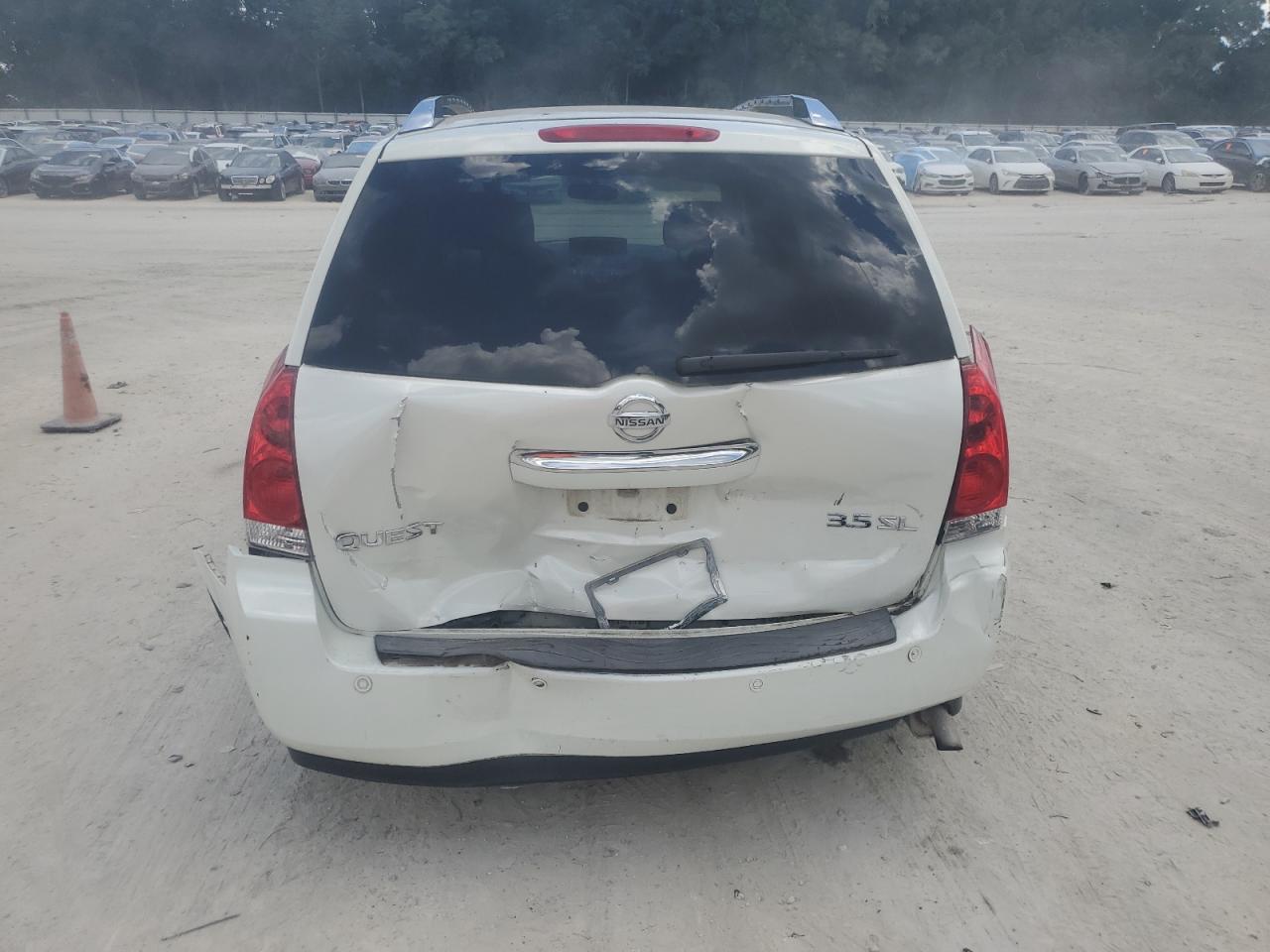 2008 Nissan Quest S VIN: 5N1BV28U78N109000 Lot: 62758225