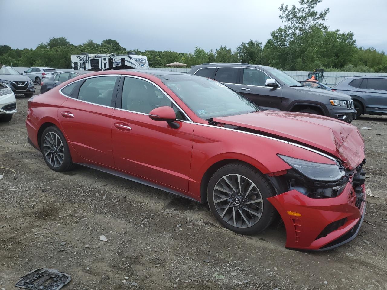 HYUNDAI SONATA 2020 VIN 5NPEH4J22LH044918 фото 4