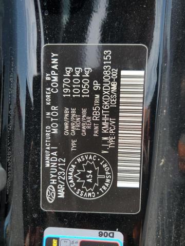 2013 HYUNDAI GENESIS COUPE 2.0T  
