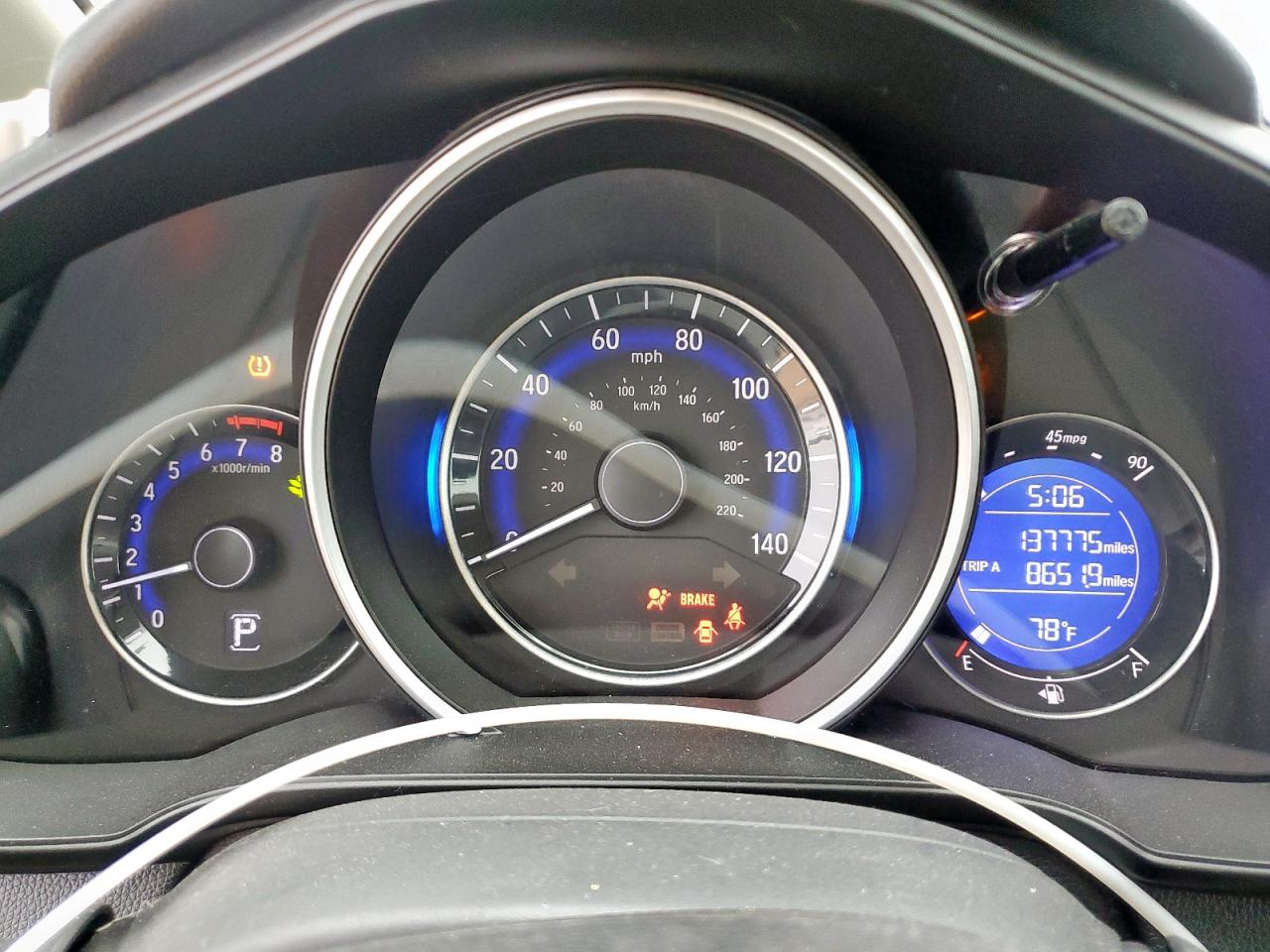 2015 Honda Fit Lx VIN: 3HGGK5H53FM734838 Lot: 63086805