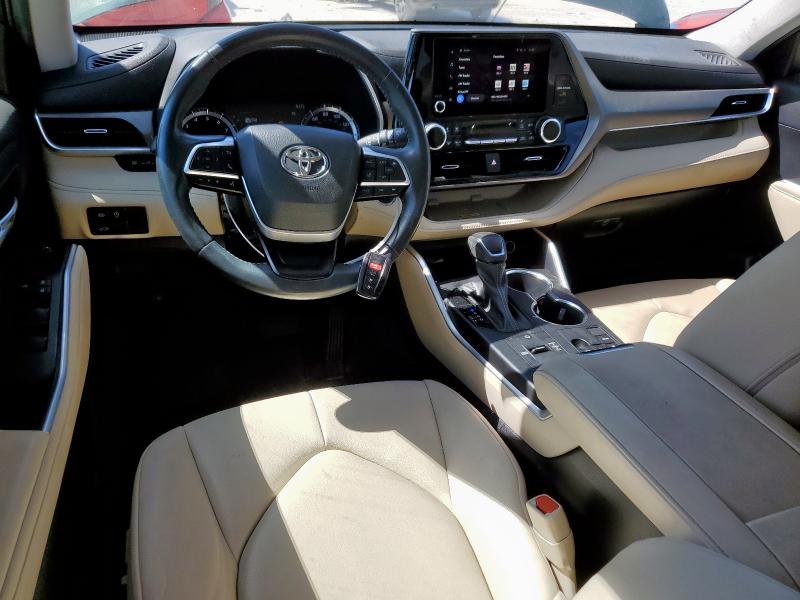  TOYOTA HIGHLANDER 2023 Зеленый