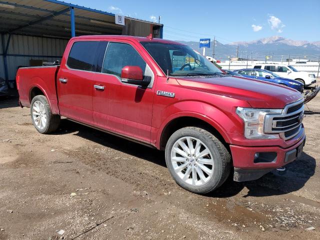  FORD F-150 2019 Красный