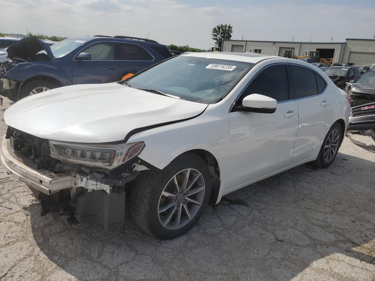 2018 Acura Tlx zu verkaufen in Kansas City, KS - Front End