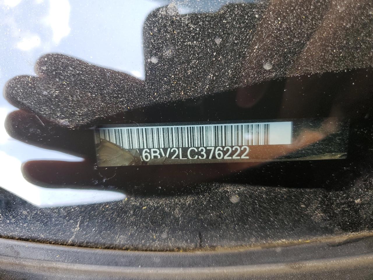 2020 Nissan Maxima S VIN: 1N4AA6BV2LC376222 Lot: 61820255