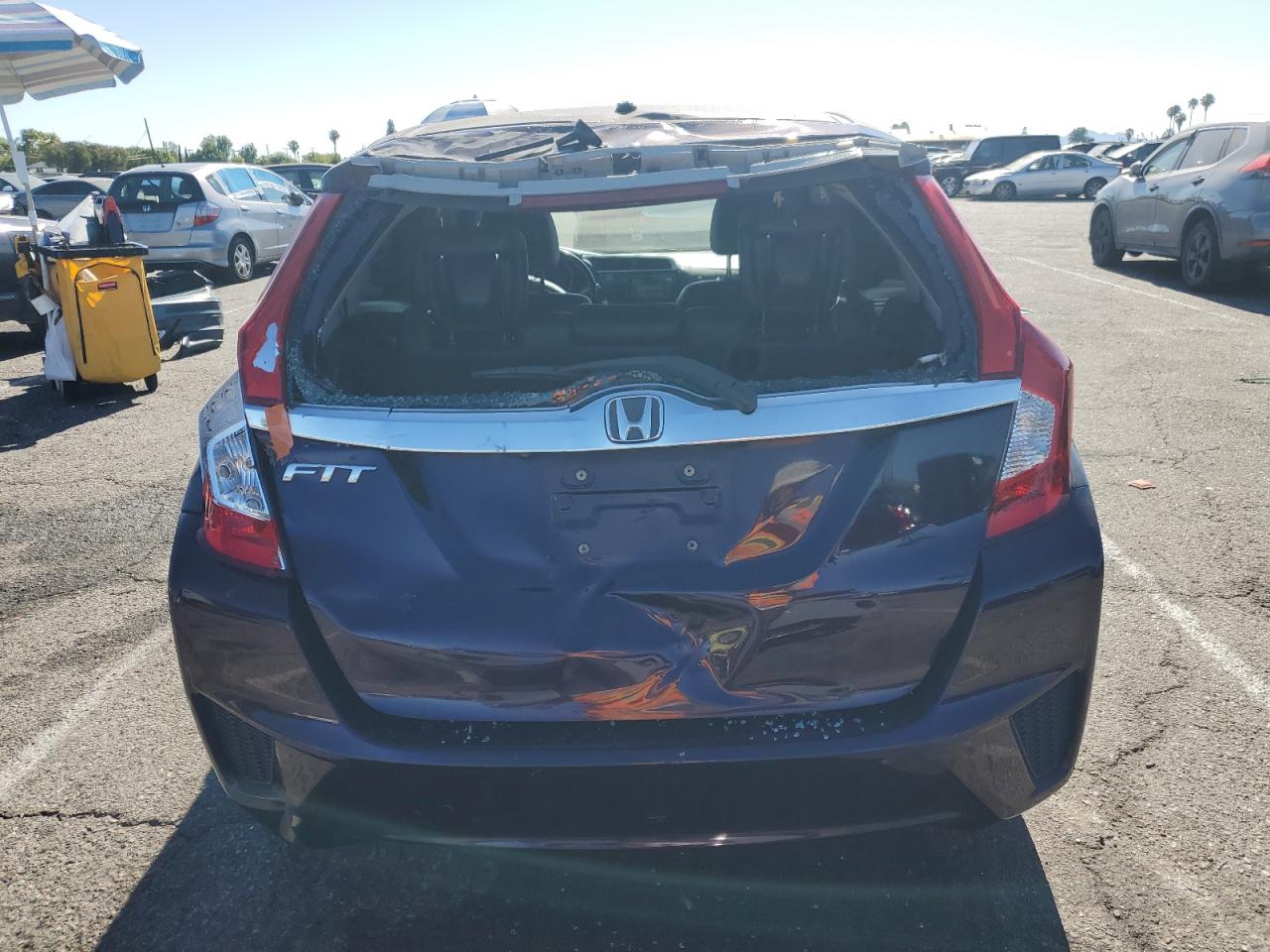 2017 Honda Fit Ex VIN: JHMGK5H8XHS008783 Lot: 63061675