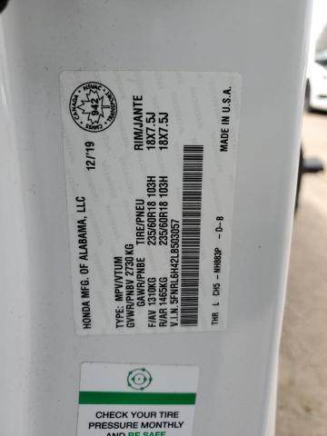 2020 HONDA ODYSSEY EX  