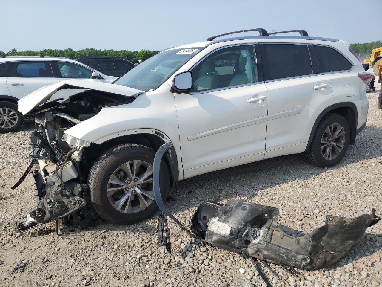 2015 Toyota Highlander Xle იყიდება Memphis-ში, TN - Front End