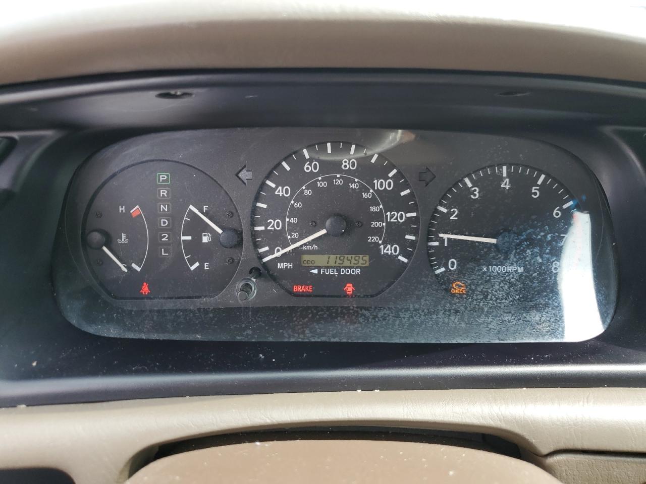 TOYOTA CAMRY 2001 VIN 4T1BG22K01U792977 фото 9