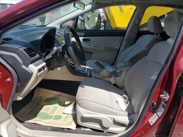  SUBARU XV 2013 Red