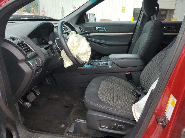  FORD EXPLORER 2018 Red